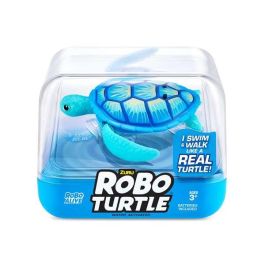 Figura tortuga roboturtle, nada y camina 7x9x9cm - modelos surtidos