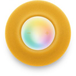 Apple HomePod Mini con Siri, Altavoz Inteligente Inalámbrico con Micrófono Incorporado y Control Táctil, Color Amarillo