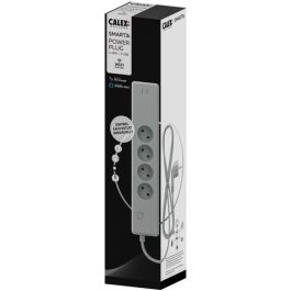 Calex CAL8712879145042 Multiplicador de Corriente con 4 Tomas y 2 Puertos USB Calex CAL8712879145042 Multiplicador de Corriente con 4 Tomas y 2 Puertos USB
