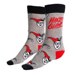 Cerdá Calcetines Harley Quinn Talla 36-43 Grises