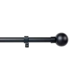 Cintacor Kit Barra Cortina Extensible Metal 19mm Esfera Anillo Negro 160-300cm Precio: 27.78999982. SKU: B17LF7BCY2