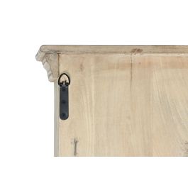 DKD Home Decor Estantería India 1c24 Item Home Madera Natural 38 x 196 x 204 cm con 2 Estanterías