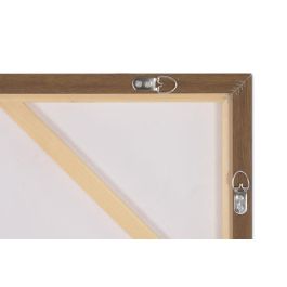 DKD Home Decor Cuadro Moderno Azul Naranja 4 x 120 x 90 cm (2 Unidades)