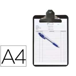 Q-connect Portanotas Polipropileno Negro DIN A4 Precio: 4.58999948. SKU: B137HBGRZQ