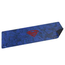 Trust GXT 759SM Alfombrilla de ratón gaming XXL Superman, bordes cosidos, base antideslizante, 930x300 mm - 25743