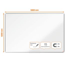 Pizarra magnética Nobo Premium Plus Blanco Aluminio Acero