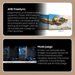 Samsung Pantalla Monitor LS24C332GAUXEN 24" FHD 100 Hz Panel IPS 1 ms