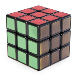 Spin Master Juego Rubiks 3X3 Phantom 6064647 Cubo Mágico con Capa Adicional de Dificultad