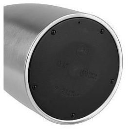 Emsa 508932 Jarra Térmica SOFT GRIP 1 Litro Acero Inoxidable Negro, A Prueba de Fugas, Apto Lavavajillas, Cierre Quick Tip