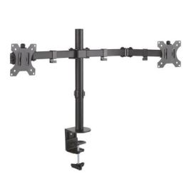 Aisens Soporte de Mesa Eco Giratorio Inclinable para TV/Monitor 13"-32", 8 kg, 3 Pivotes, 2 Brazos, Negro