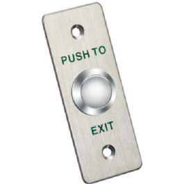 Hikvision Botón de Salida y Emergencia para Control de Accesos - Aleación de Aluminio - Panel Metálico - NC/NO/COM Precio: 12.50000059. SKU: B18Y9KES7M