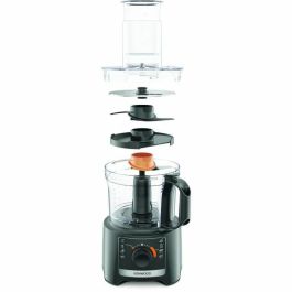 Kenwood FDP31.020GY Robot Multifunción con 800W de Potencia, Bol de 2.1L, 2 Velocidades, Función Pulso y Accesorios