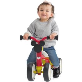 Smoby Correpasillos Rookie de Metal Mickey Mouse Clásico, diseño retro ideal para la primera edad y desarrollo, a partir de 12 meses