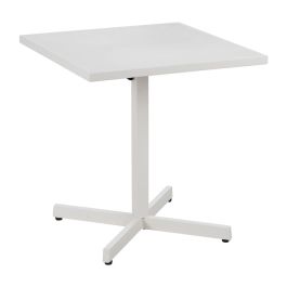 Mesa Auxiliar Plegable Blanco 70 x 70 x 74 cm Precio: 122.98999988. SKU: B1CTYYY4RA