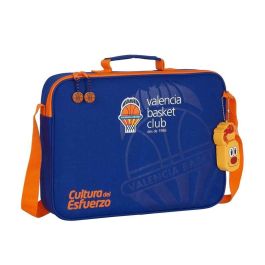 Cartera Escolar Valencia Basket Azul Naranja (38 x 28 x 6 cm) Precio: 16.50000044. SKU: S4301755