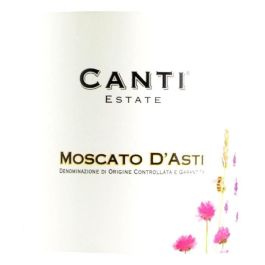 Canti 2018 Moscato d'asti - Vino blanco de Italia Canti 2018 Moscato d'asti - Vino blanco de Italia