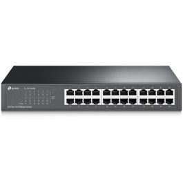 TP-Link TL-SF1024D Switch Fast Ethernet No Administrado de 24 Puertos 10/100Mbps para Montaje en Rack 1U