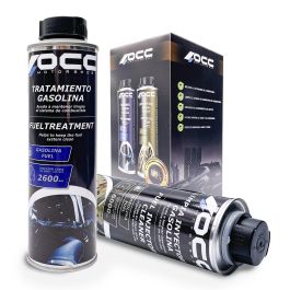 Occ Motorsport ZOCCA0006 Pack Tratamiento Pre ITV Gasolina y Limpiador Inyectores para Coche y Moto, Limpieza Sistema Combustible y Rendimiento