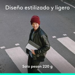 Teclado Logitech 920-012974 Blanco Gris QWERTY