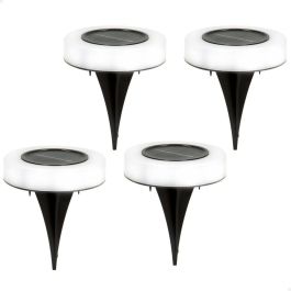 Set de estacas solares de jardín Aktive 4 Piezas ABS 10,5 x 12,5 x 10,5 cm (6 Unidades) Set de estacas solares de jardín Aktive 4 Piezas ABS 10,5 x 12,5 x 10,5 cm (6 Unidades)
