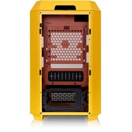 Thermaltake The Tower 250 Butter Caramel Mini Torre PC Mini-ITX Amarillo con Panel LCD