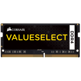 Corsair ValueSelect CMSO8GX4M1A2133C15 Módulo de memoria DDR4 SODIMM 8GB 1x8GB 2133MHz para Intel 6th Gen Corsair ValueSelect CMSO8GX4M1A2133C15 Módulo de memoria DDR4 SODIMM 8GB 1x8GB 2133MHz para Intel 6th Gen