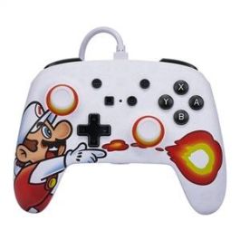 Enhanced Mando Con Cable Nintendo Switch Fireball Mario POWER A 1526549-01 Precio: 29.88999959. SKU: S7818669