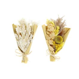 Ramo DKD Home Decor Beige Amarillo Flor seca (10 x 5 x 18 cm) (2 Unidades) Precio: 10.89. SKU: B1DNP68PR5