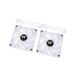 Thermaltake TT CT140 ARGB Sync Ventilador PC Blanco 2 Piezas