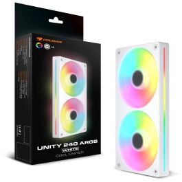 Cougar Unity240-FB Ventilador 240mm ARGB PWM Blanco