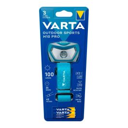 Varta 16650101421 Linterna Frontal Deportiva 3 LEDs 100 LM 3xAAA H10 PRO