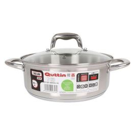 Cacerola de acero inoxidable 24 cm 4L New Caesar - Quttin (4 Unidades) Precio: 67.69000029. SKU: S2207419