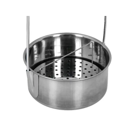 Liderpapel Limpiador con Soporte para Brochas y Pinceles de Aluminio 18x10,5 cm