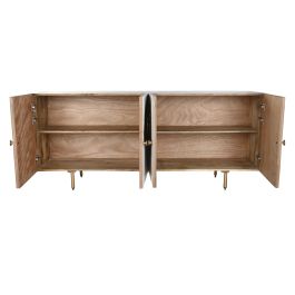 Buffet Tropical DKD Home Decor Blanco Marron 45 x 75 x 177 cm