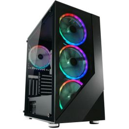 LC-Power 803B Midi Tower Gaming RGB Negra ATX micro ATX Mini-ITX PC con Ventana de Vidrio Templado Precio: 103.88999984. SKU: B12DPZMA79