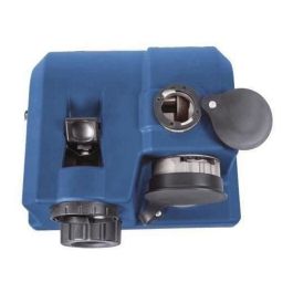 Scheppach DBS800 Afilador de brocas, 80 W, para brocas de 3-13 mm con hoja de diamante