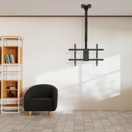 TOOQ SOPORTE TECHO PANTALLAS 43-86" NEGRO