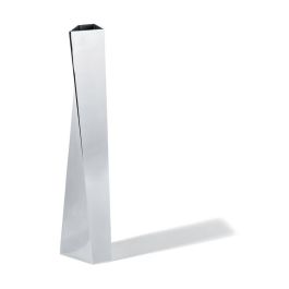 Alessi ZH01 Florero Crevasse Acero Inoxidable 18/10 Diseño Zaha Hadid