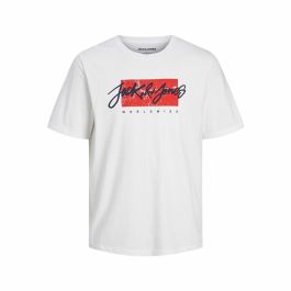 Camiseta de Manga Corta Hombre Jack & Jones tiley Blanco Precio: 14.9919. SKU: B167L5K4E5