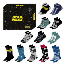Cerdá Caja Regalo 12 Pares Calcetines Star Wars Talla 40-46 Precio: 23.78999997. SKU: B1AQJZFJYR