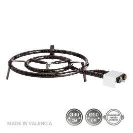 Vaello Quemador Gas Butano/Propano 50cm 2 Fuegos Paella Negro Precio: 47.59000059. SKU: S7916472