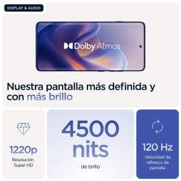 Motorola edge 60 pro 6.67" P-OLED 12GB RAM 512GB 5G Dual SIM Android 15 Cámara 50MP 6000mAh Azul