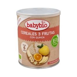 Babybio Cereales 3 Frutas con Quinoa Bio para bebés +6 meses 220g Sin Azúcares Añadidos Precio: 6.5000001. SKU: B1KPBVNC52