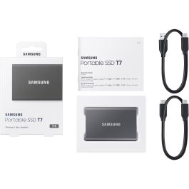 Samsung SSD Externo T7 USB Tipo C Gris 1 TB
