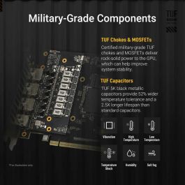 ASUS TUF Gaming TUF-RTX5060TI-O16G-GAMING NVIDIA GeForce RTX 5060 Ti 16 GB GDDR7