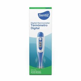 Senti2 Termómetro Digital - Medición Rápida y Precisa, Uso Oral/Rectal/Axilar, Punta de Silicona Suave, Resistente al Agua Precio: 6.50000021. SKU: B1866MXY8A