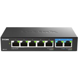 D-Link Switch DMS-107 7 Puertos Gigabit Ethernet No Administrado, Negro