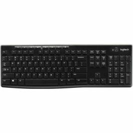 Logitech K270 - Teclado Inalámbrico Francés (AZERTY) con Receptor Unifying USB, Teclas Multimedia y Resistente a Salpicaduras - Para Windows Precio: 35.58999983. SKU: S7134093