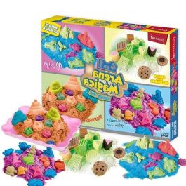 Arena moldeable 800 grs 4 tematicas diferentes incluye bandeja. caja extra grande 65x50 cm Arena moldeable 800 grs 4 tematicas diferentes incluye bandeja. caja extra grande 65x50 cm