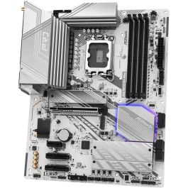 ASRock Placa Base Z890 Pro RS WiFi White ATX Intel Z890 LGA 1851 DDR5 Wi-Fi 6E Bluetooth 5.3